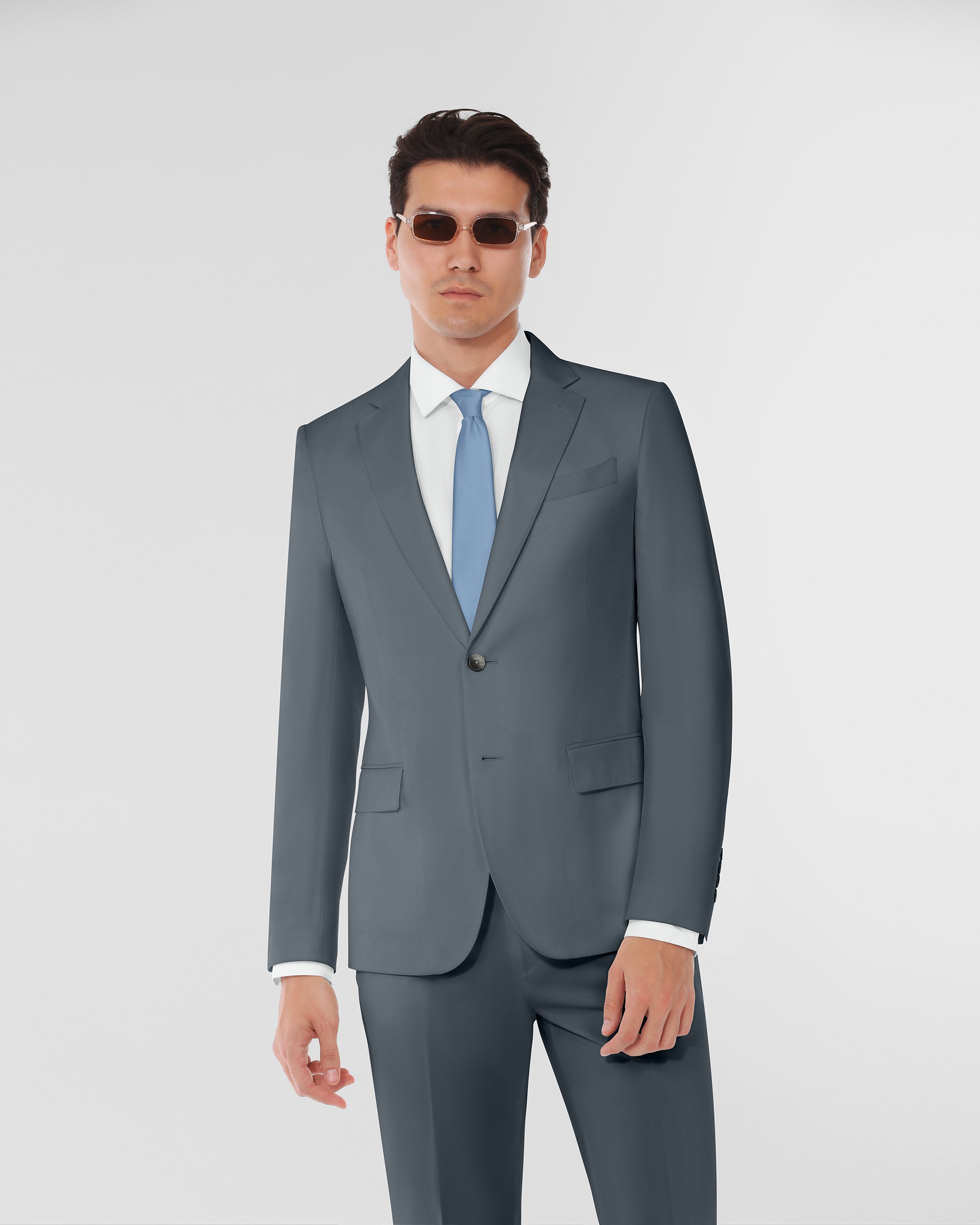 Luxury Wool Tailored Fit Suit