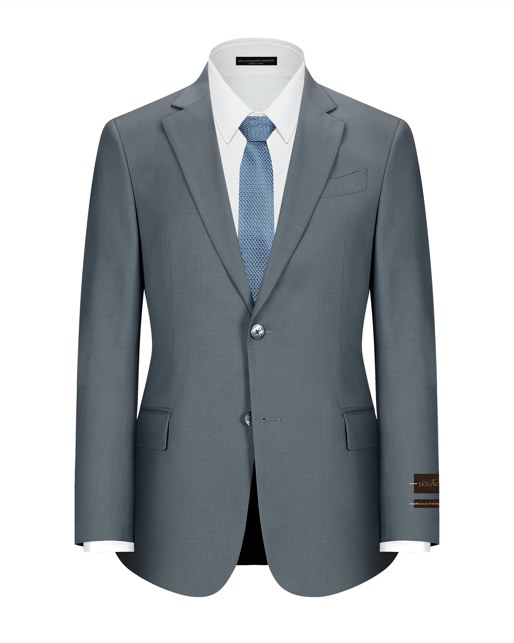 Luxury Wool Tailored Fit Suit