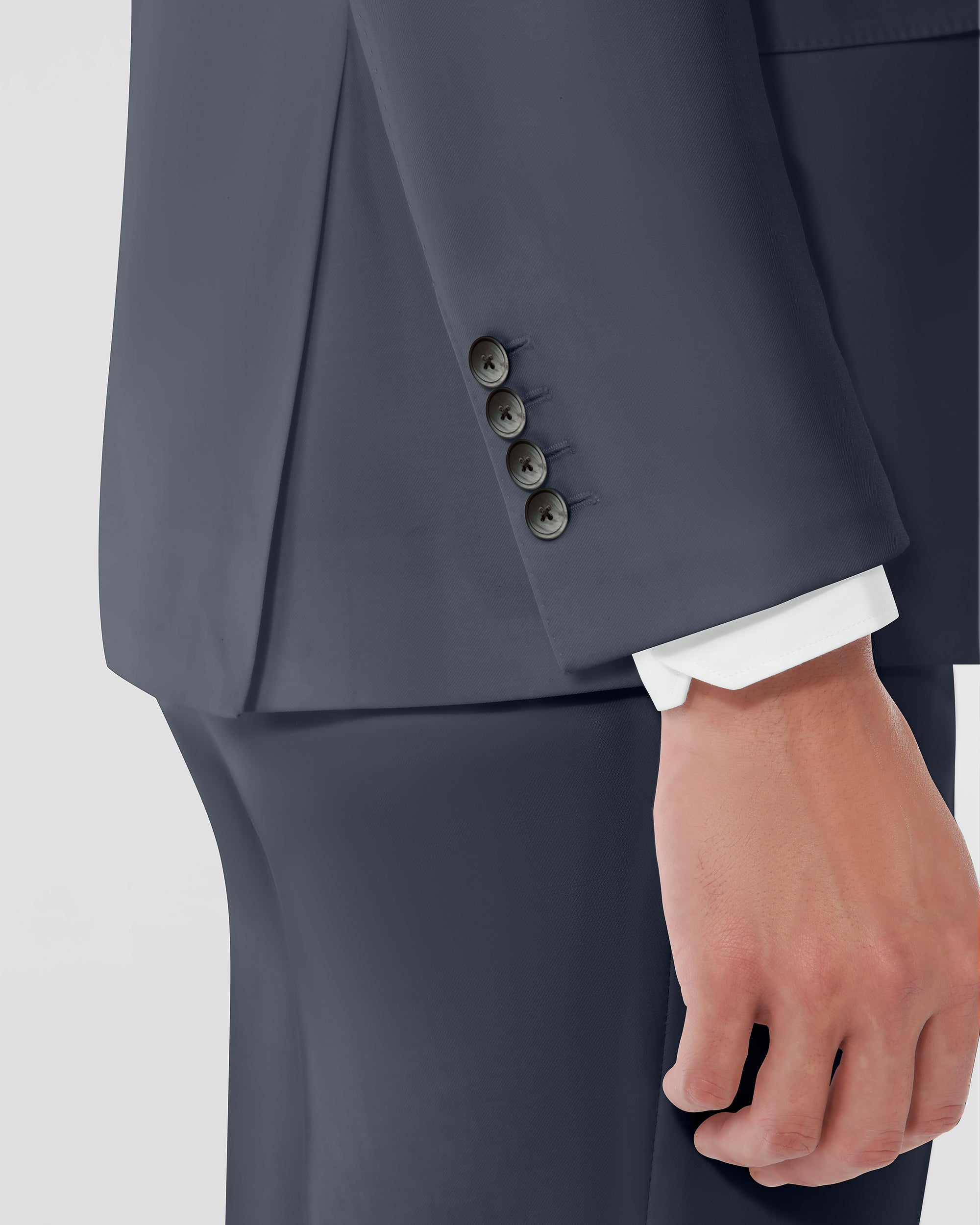 Luxury Wool Tailored Fit Suit