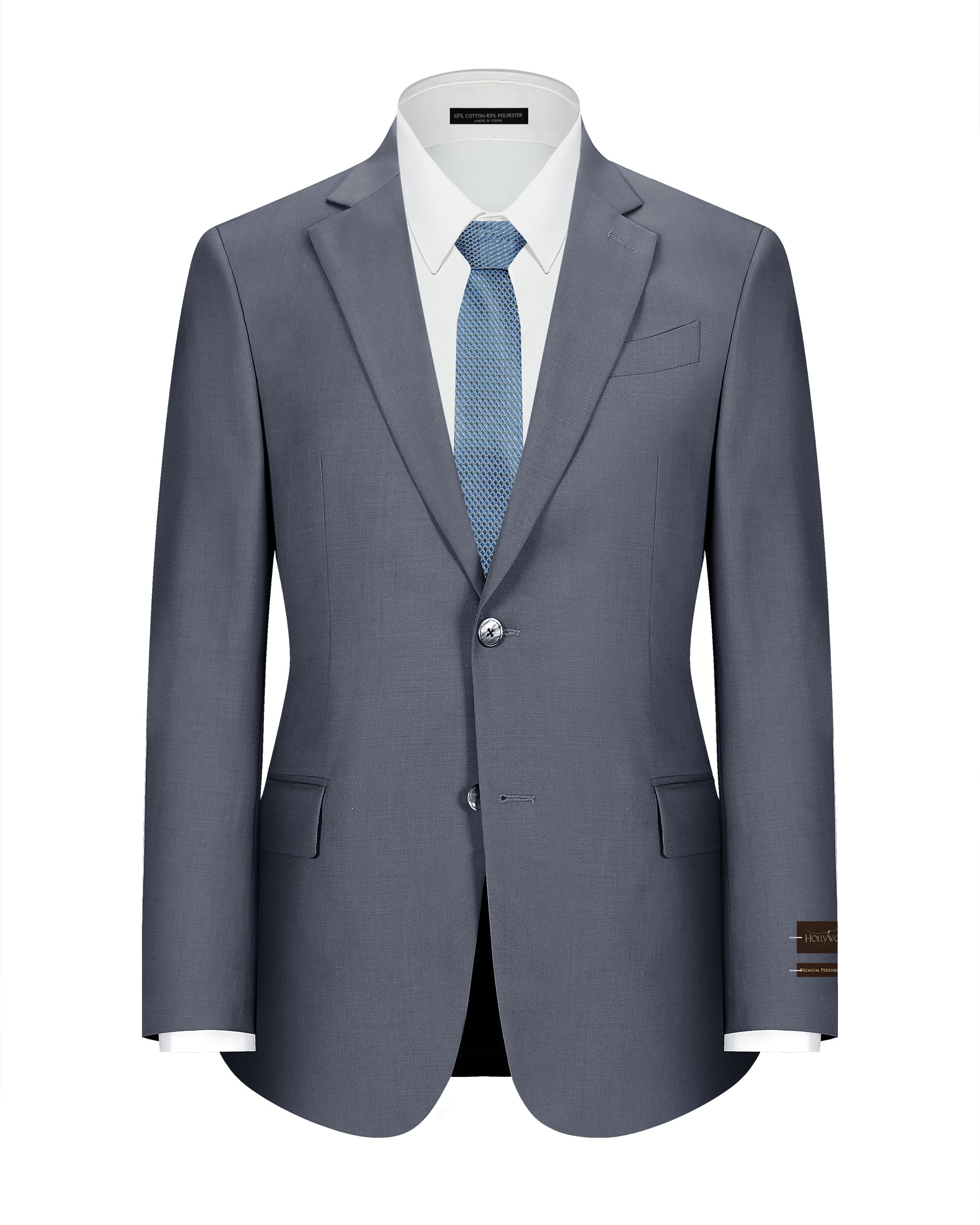 Luxury Wool Tailored Fit Suit
