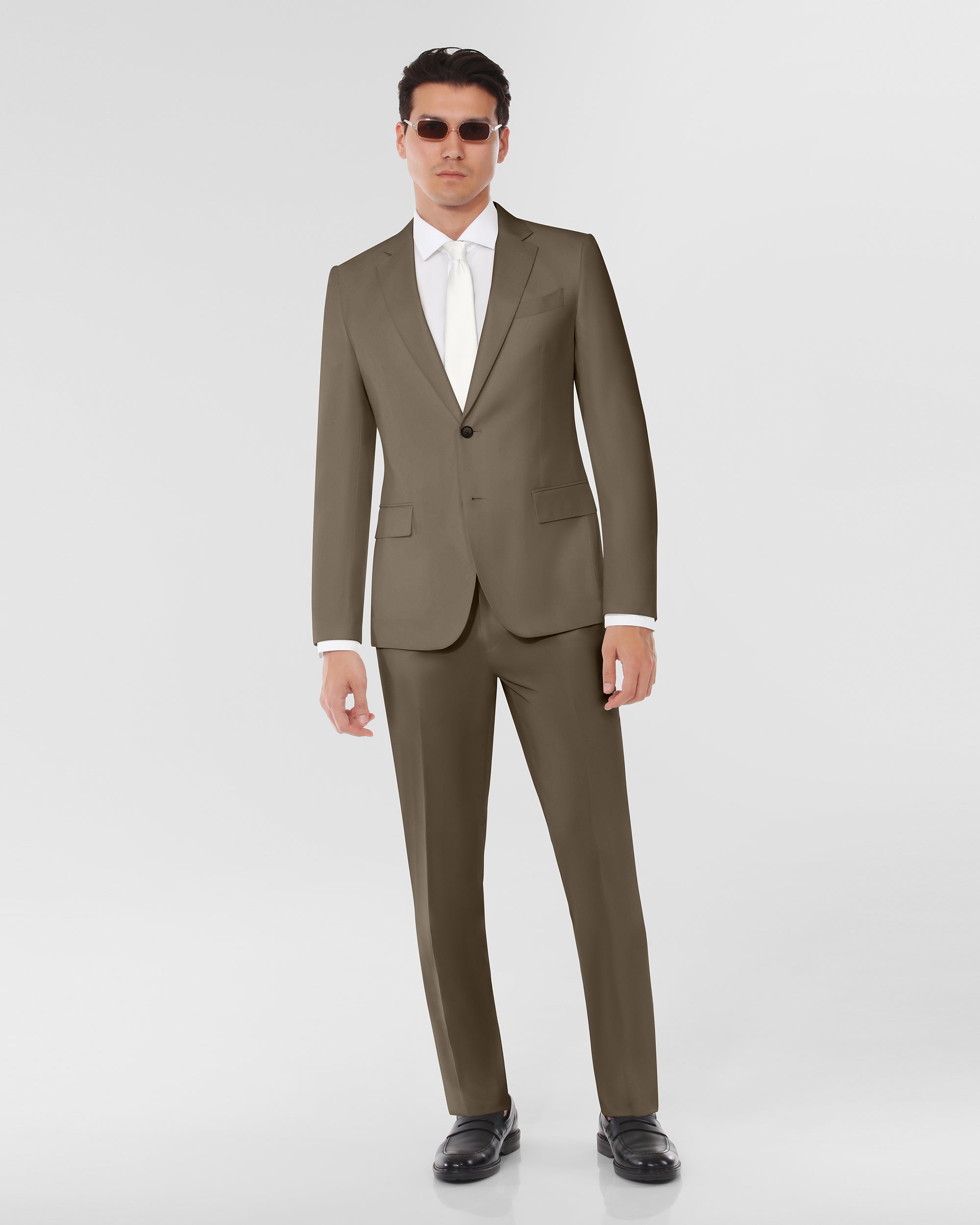 Luxury Wool Tailored Fit Suit