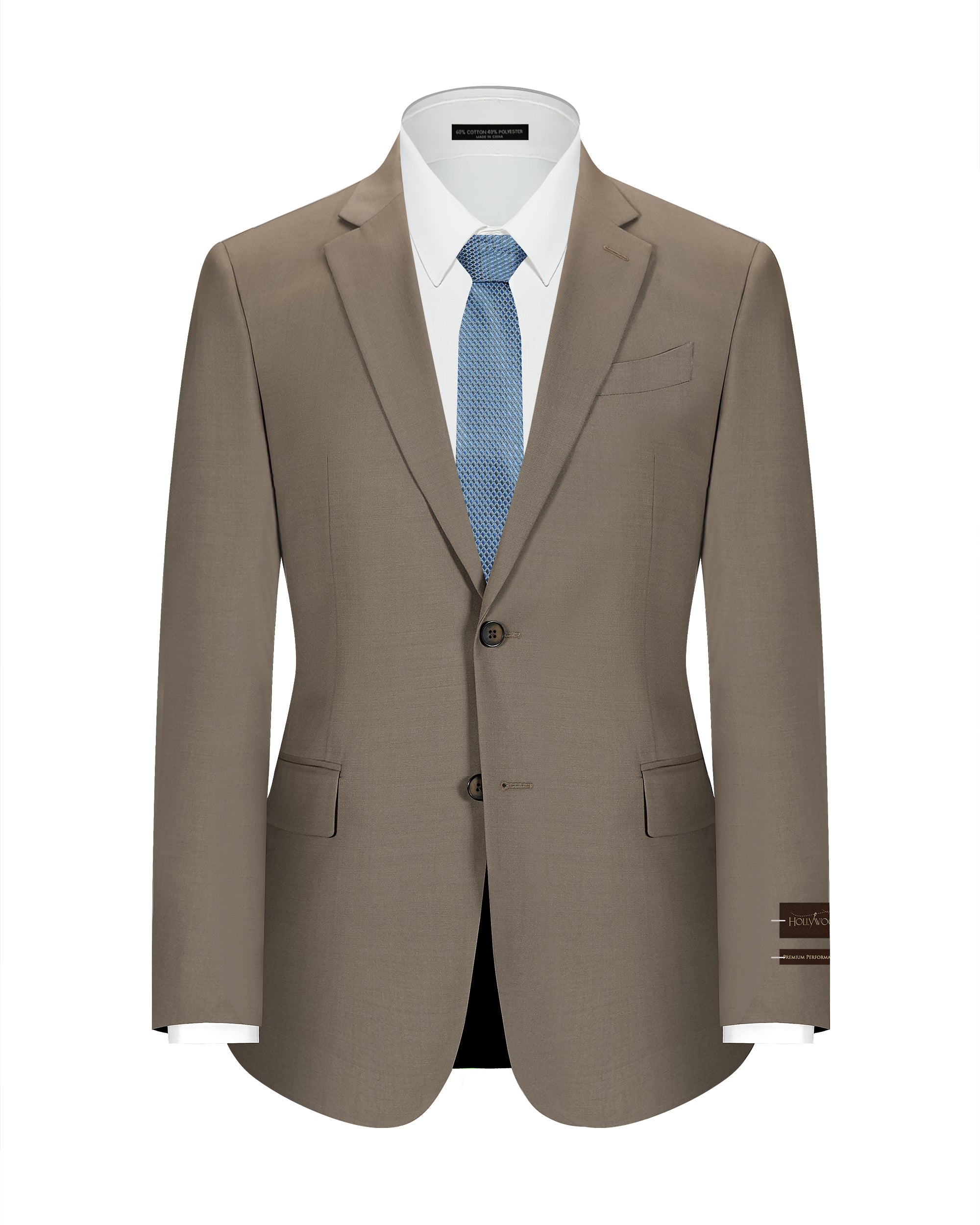 Luxury Wool Tailored Fit Suit