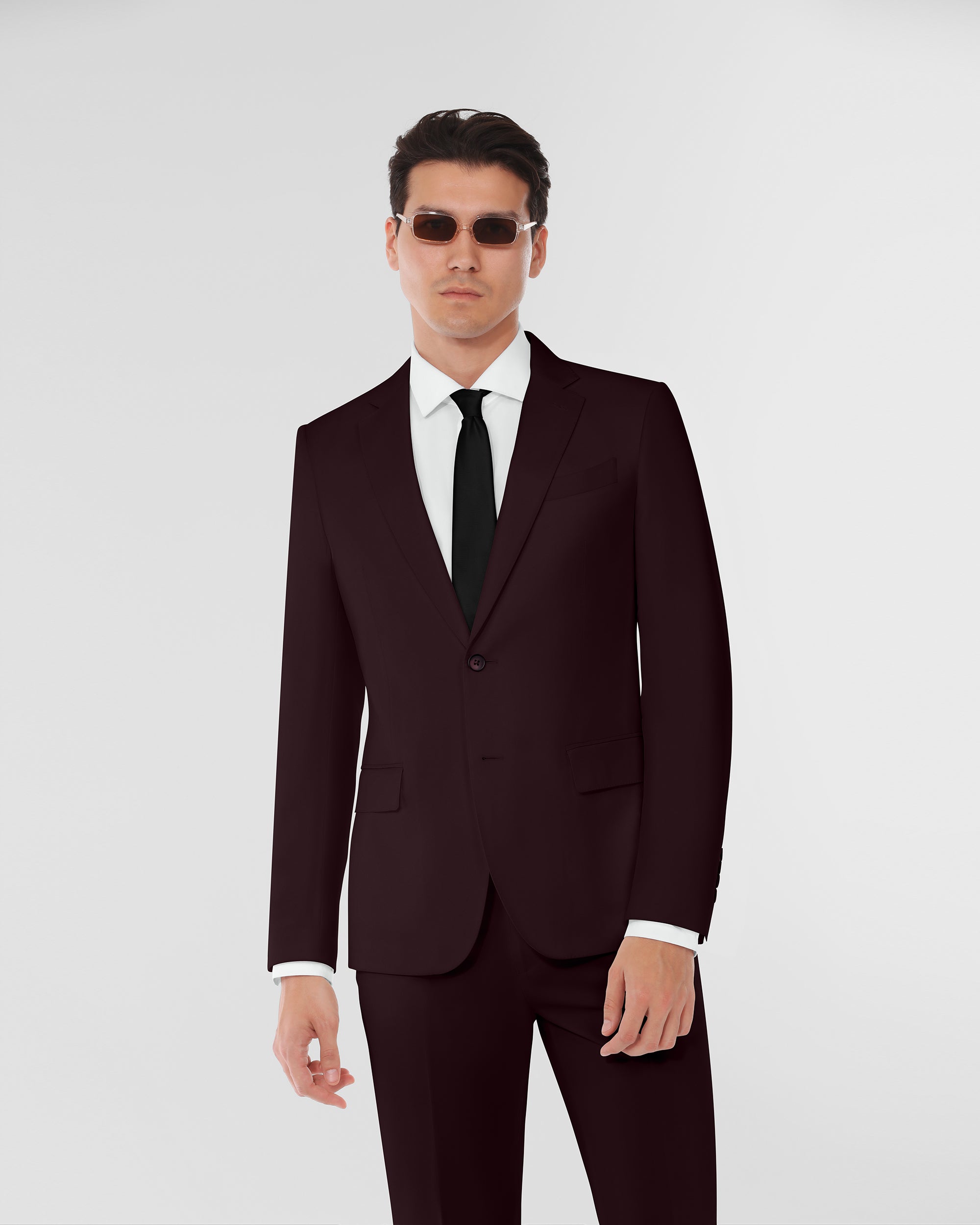 Luxury Wool Tailored Fit Suit