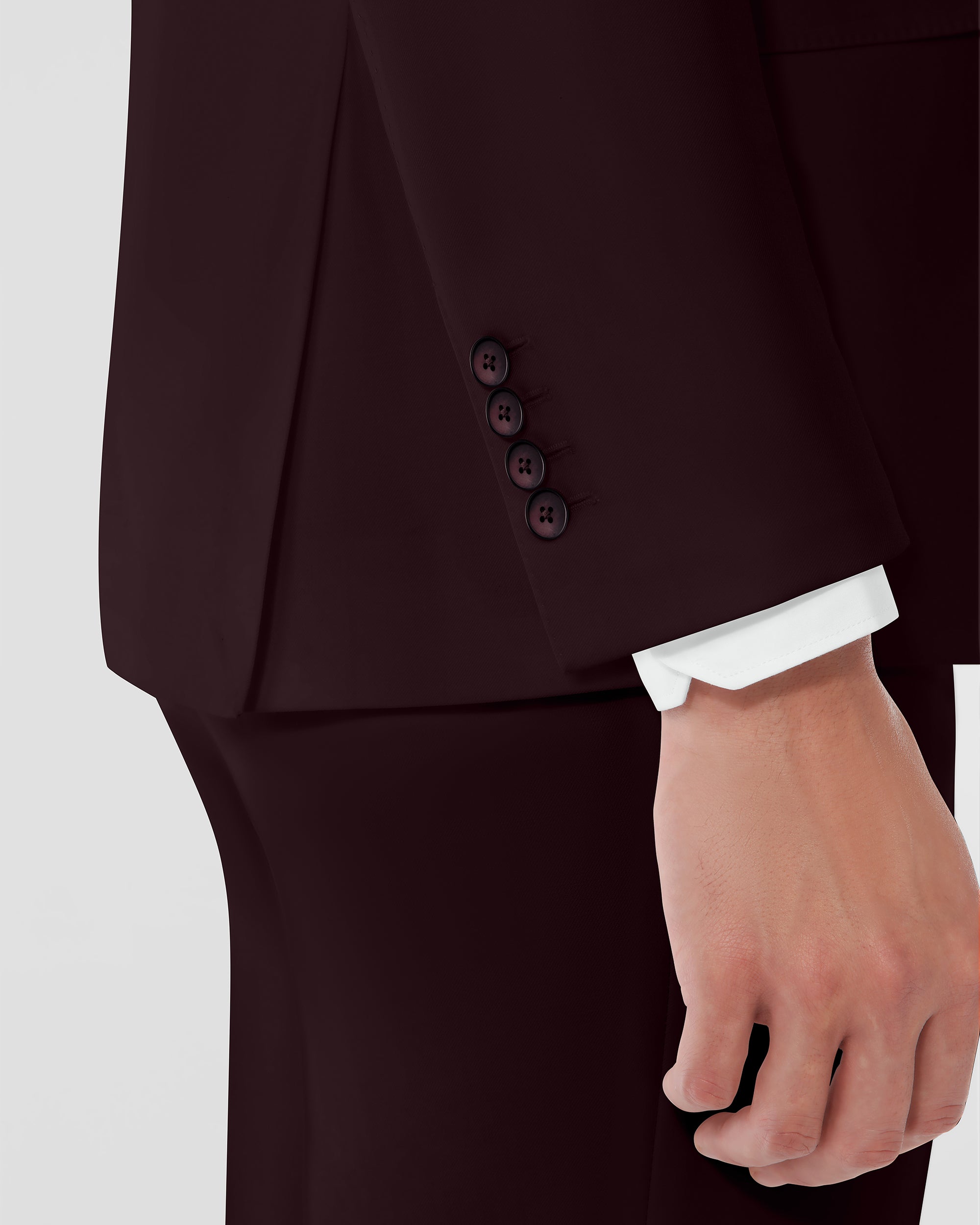 Luxury Wool Tailored Fit Suit