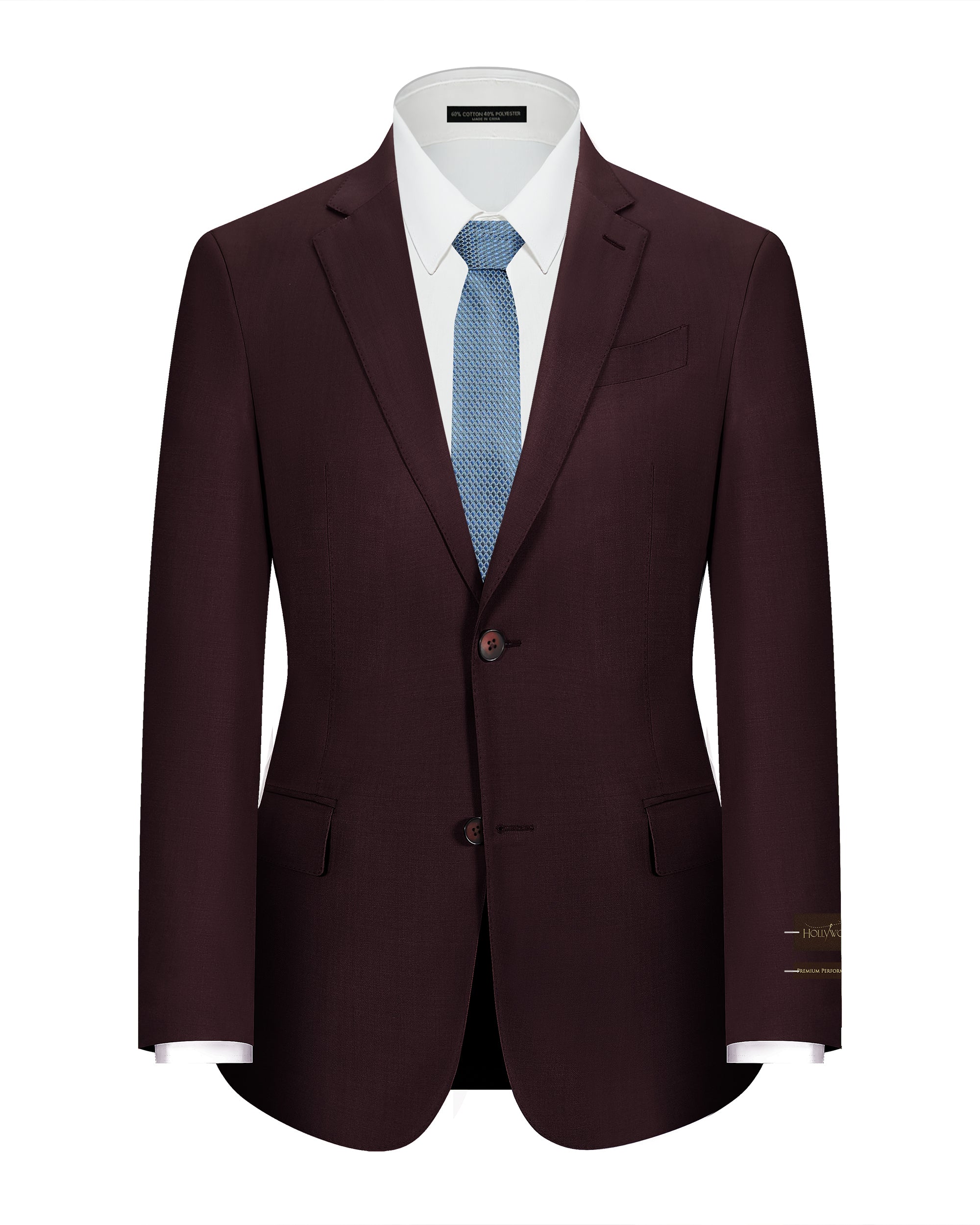 Luxury Wool Tailored Fit Suit