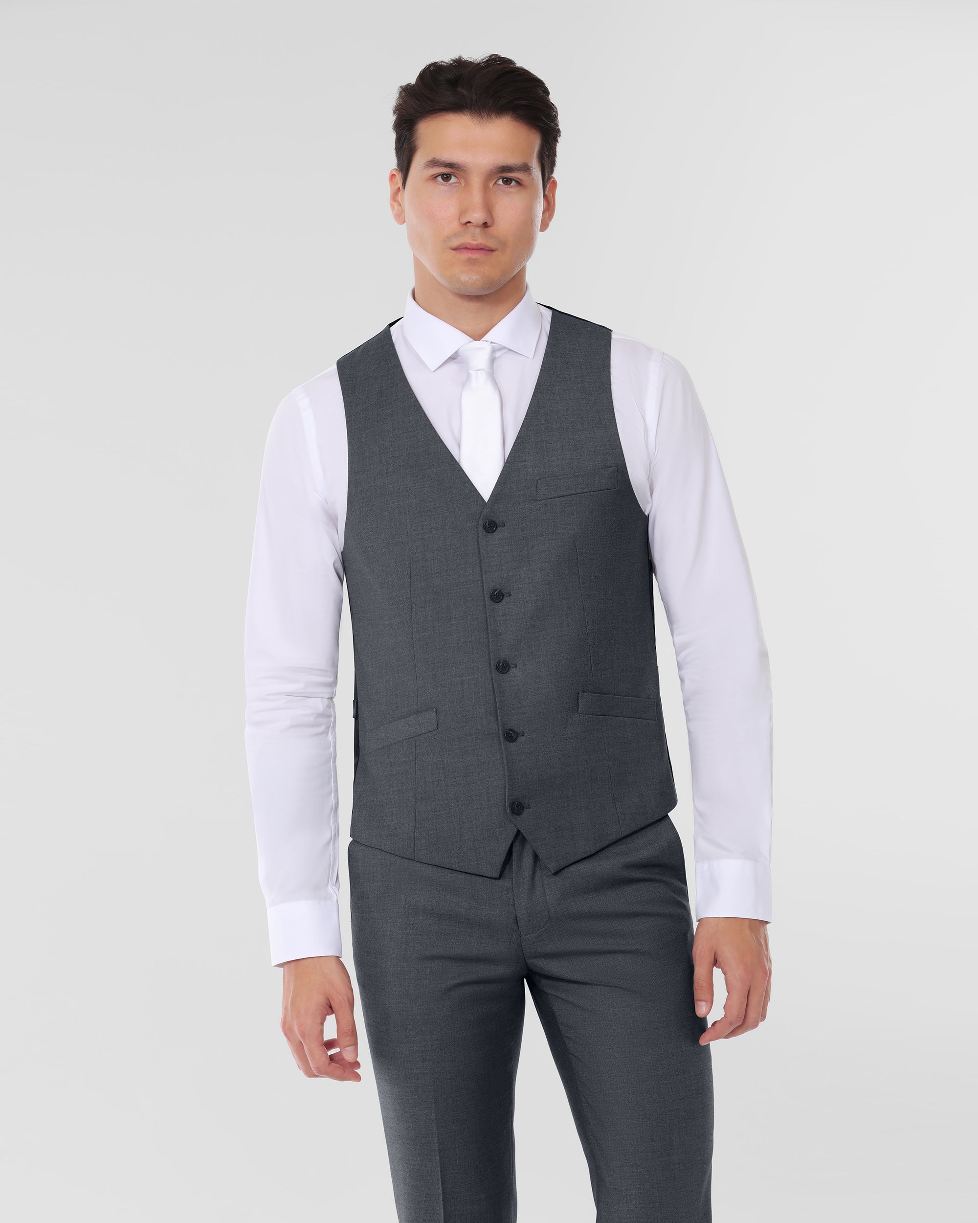 Performance Modern Fit Suit with Vest