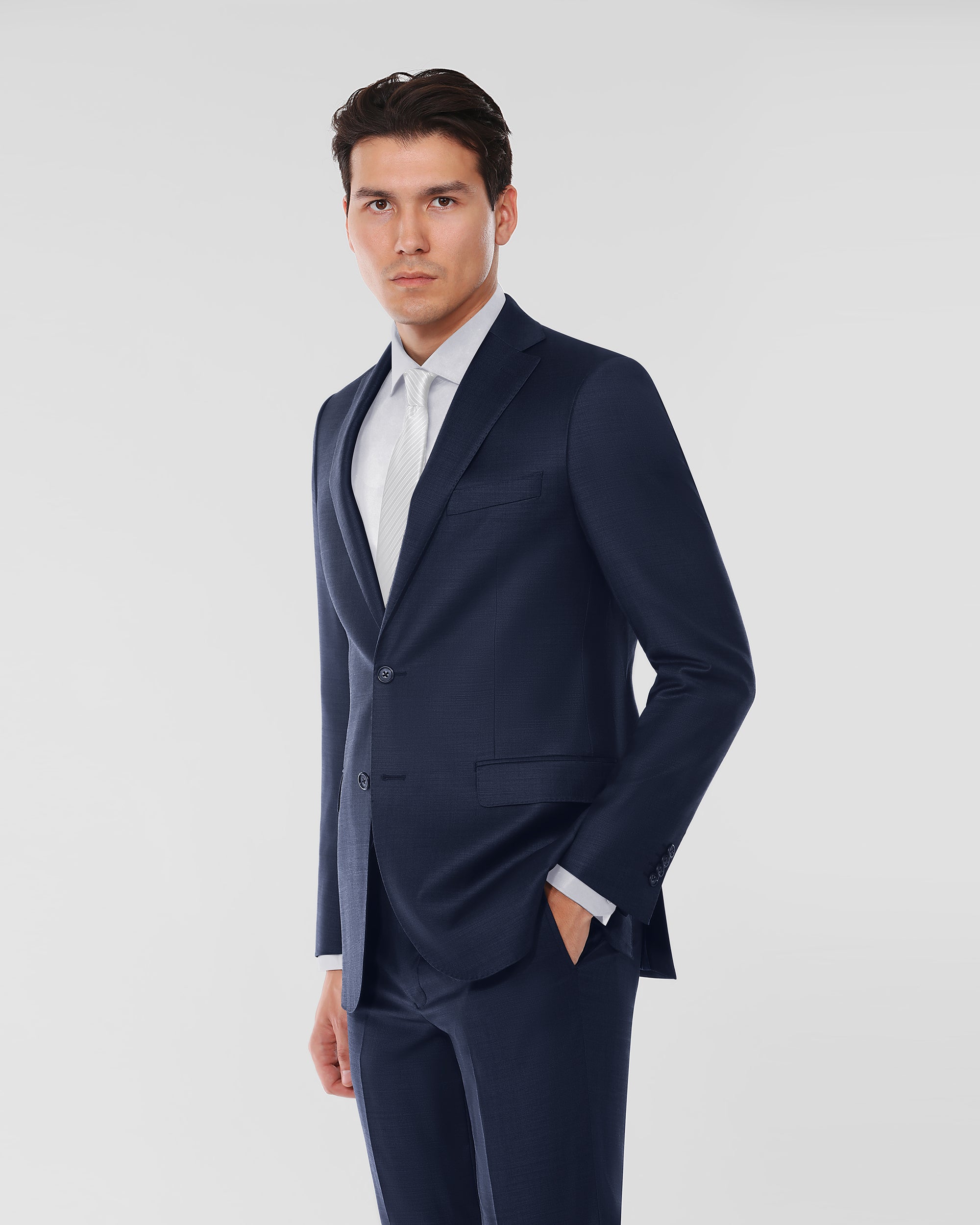 Wool Blend Modern Fit Suit