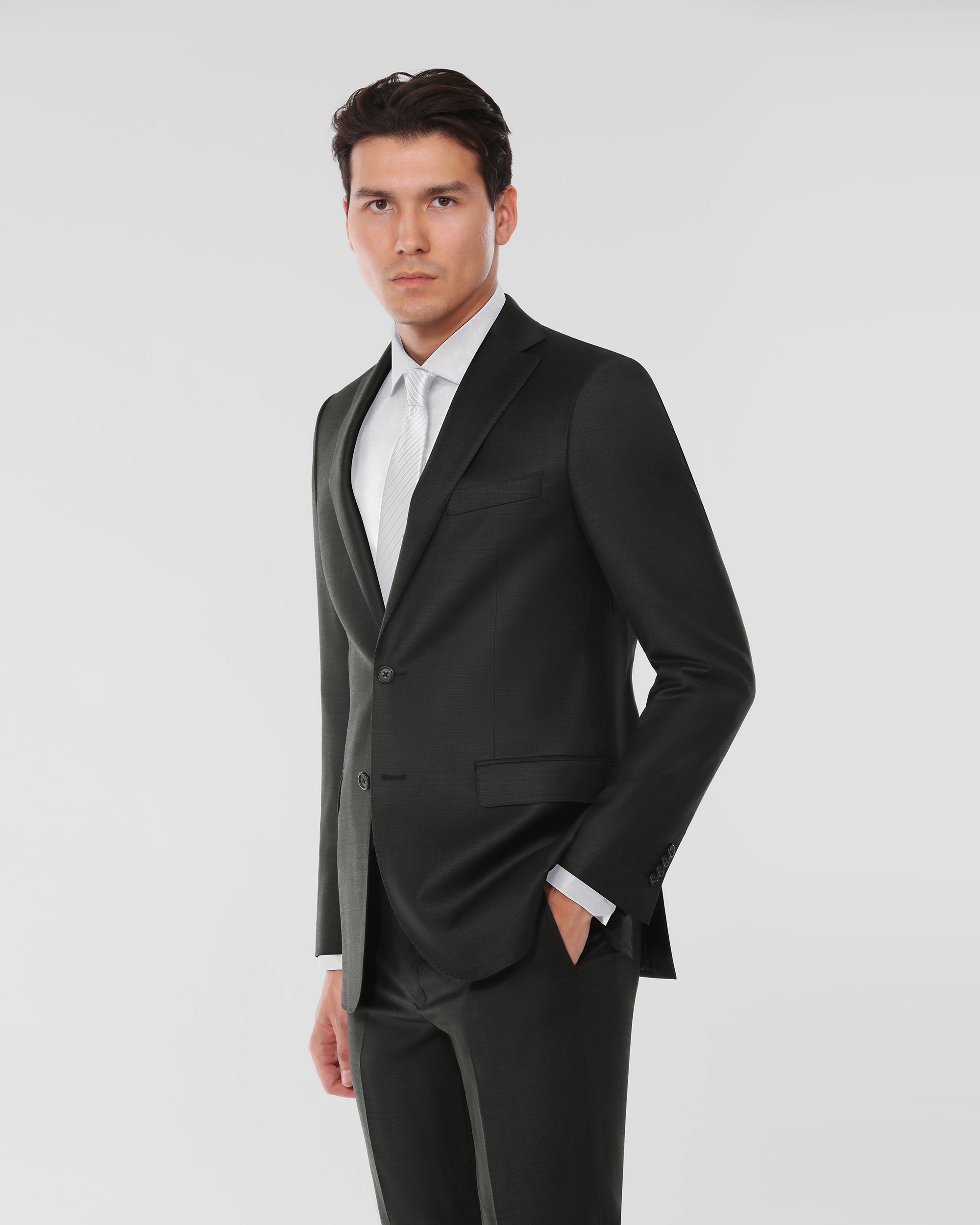 Wool Blend Modern Fit Suit