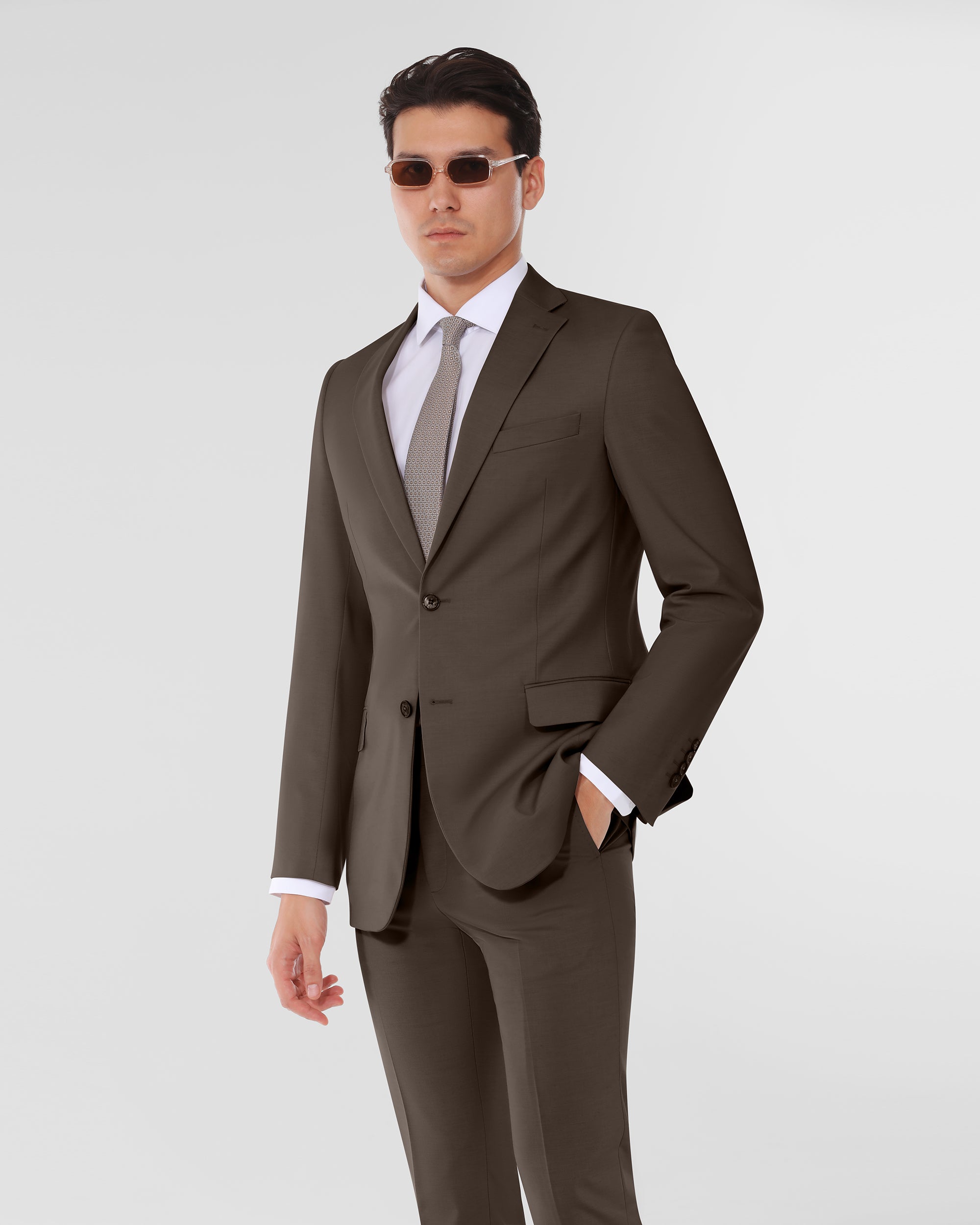 Contemporary Modern Fit Suit