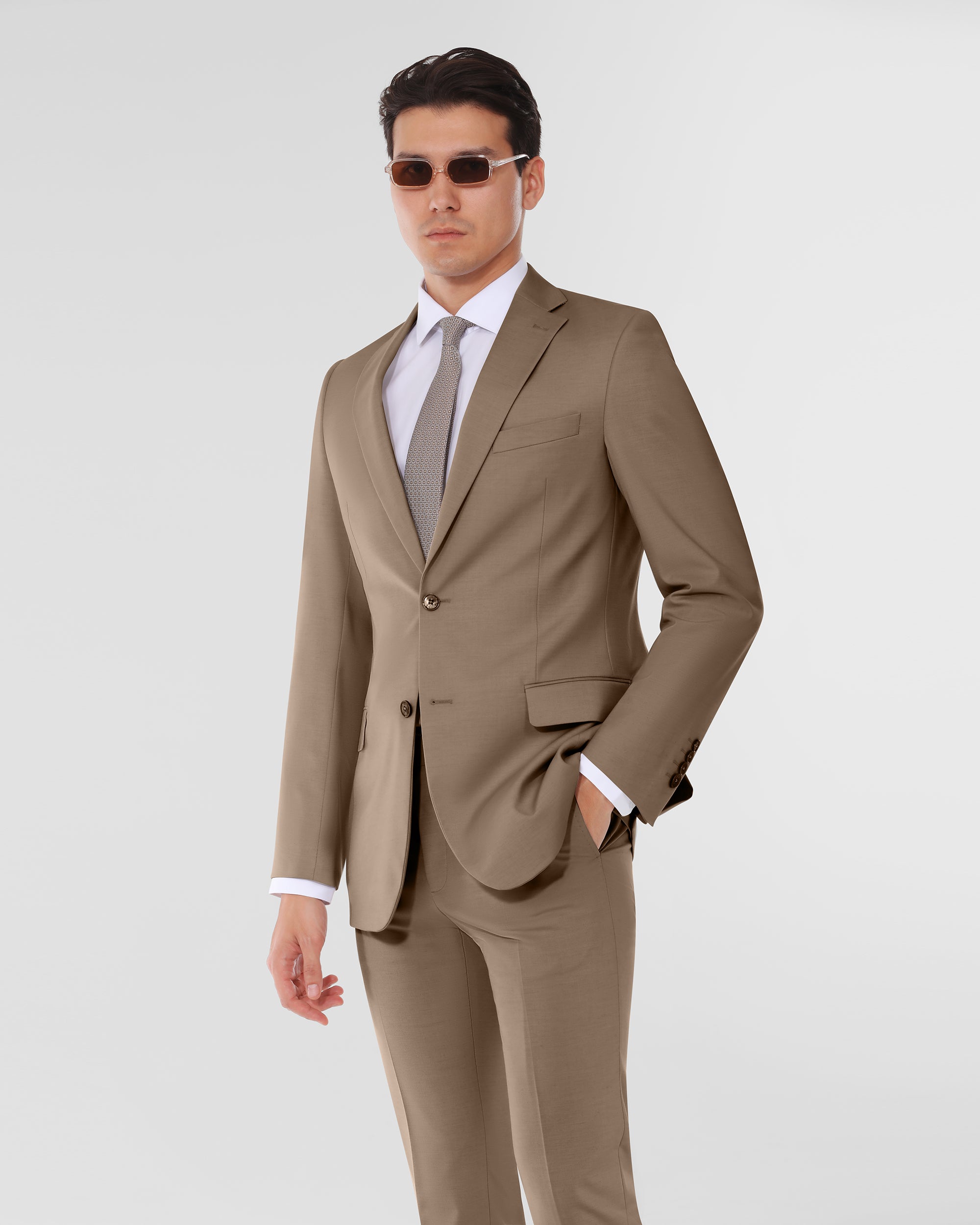 Contemporary Modern Fit Suit