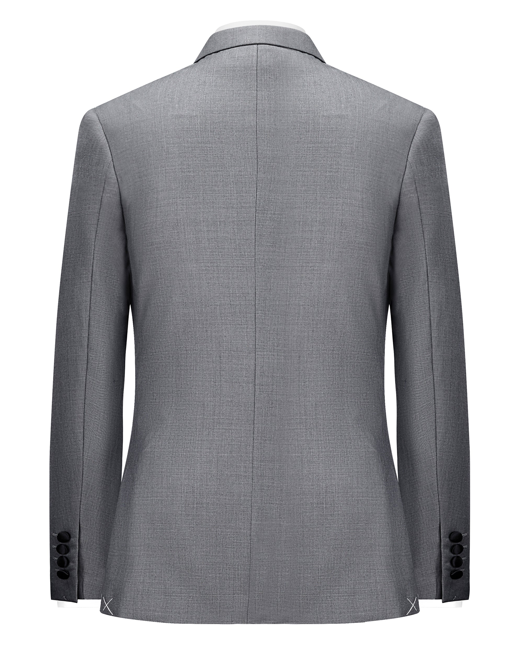 Modern Fit Double Breasted Wool Blend Tuxedo