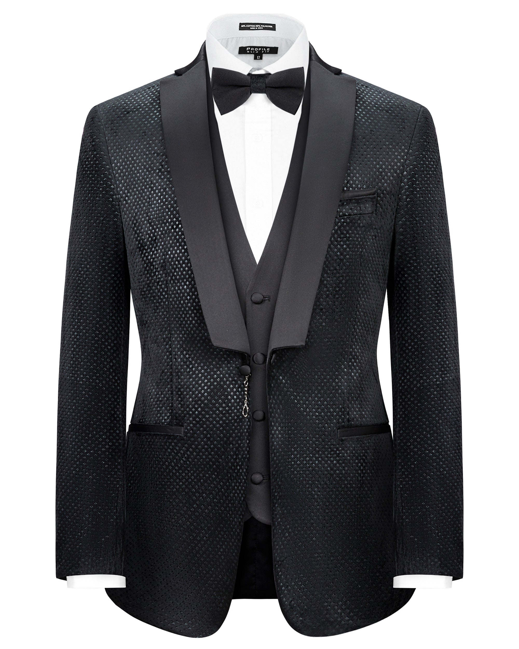 Royal Texture Slim Fit Tuxedo