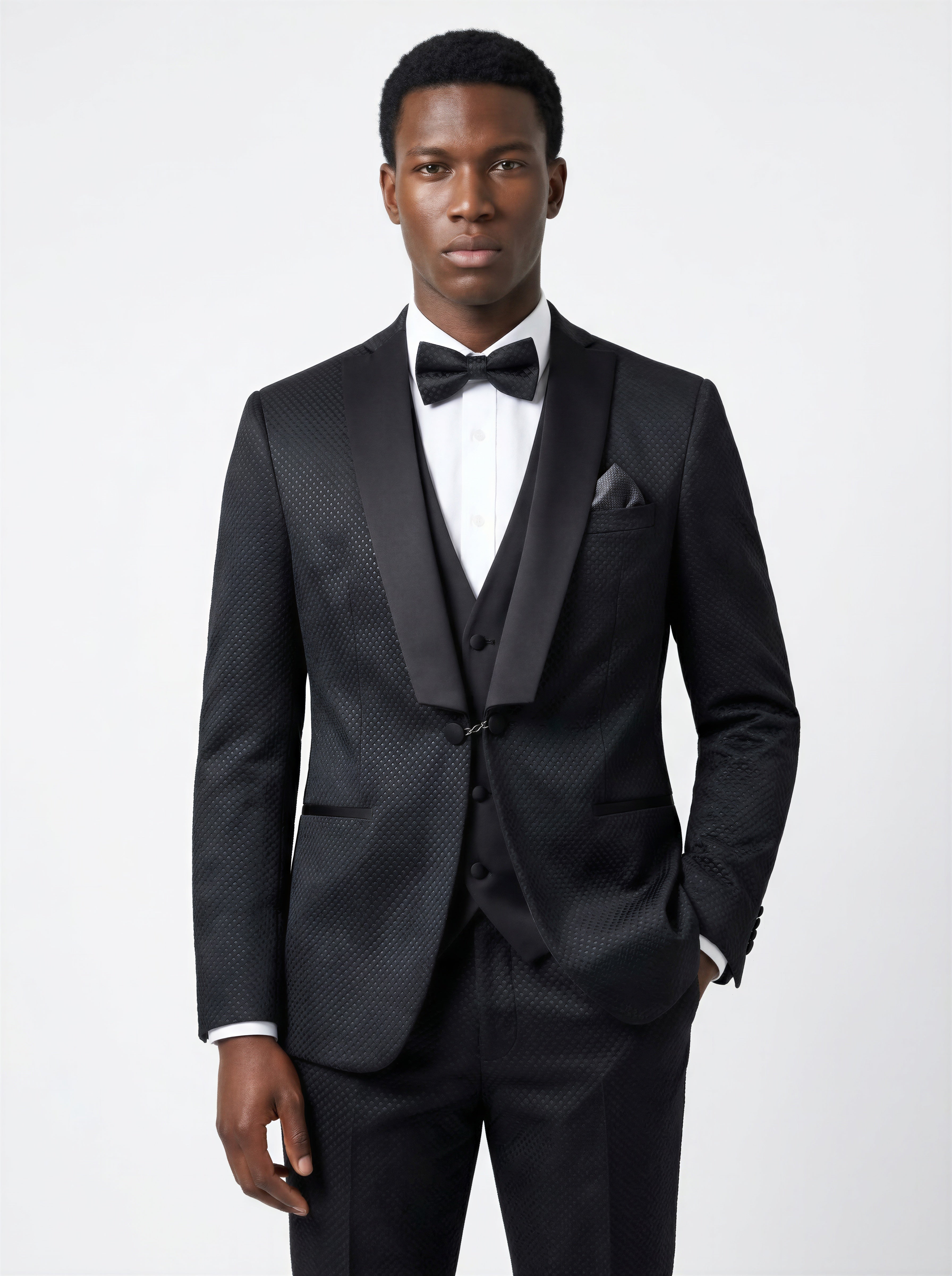 Royal Texture Slim Fit Tuxedo