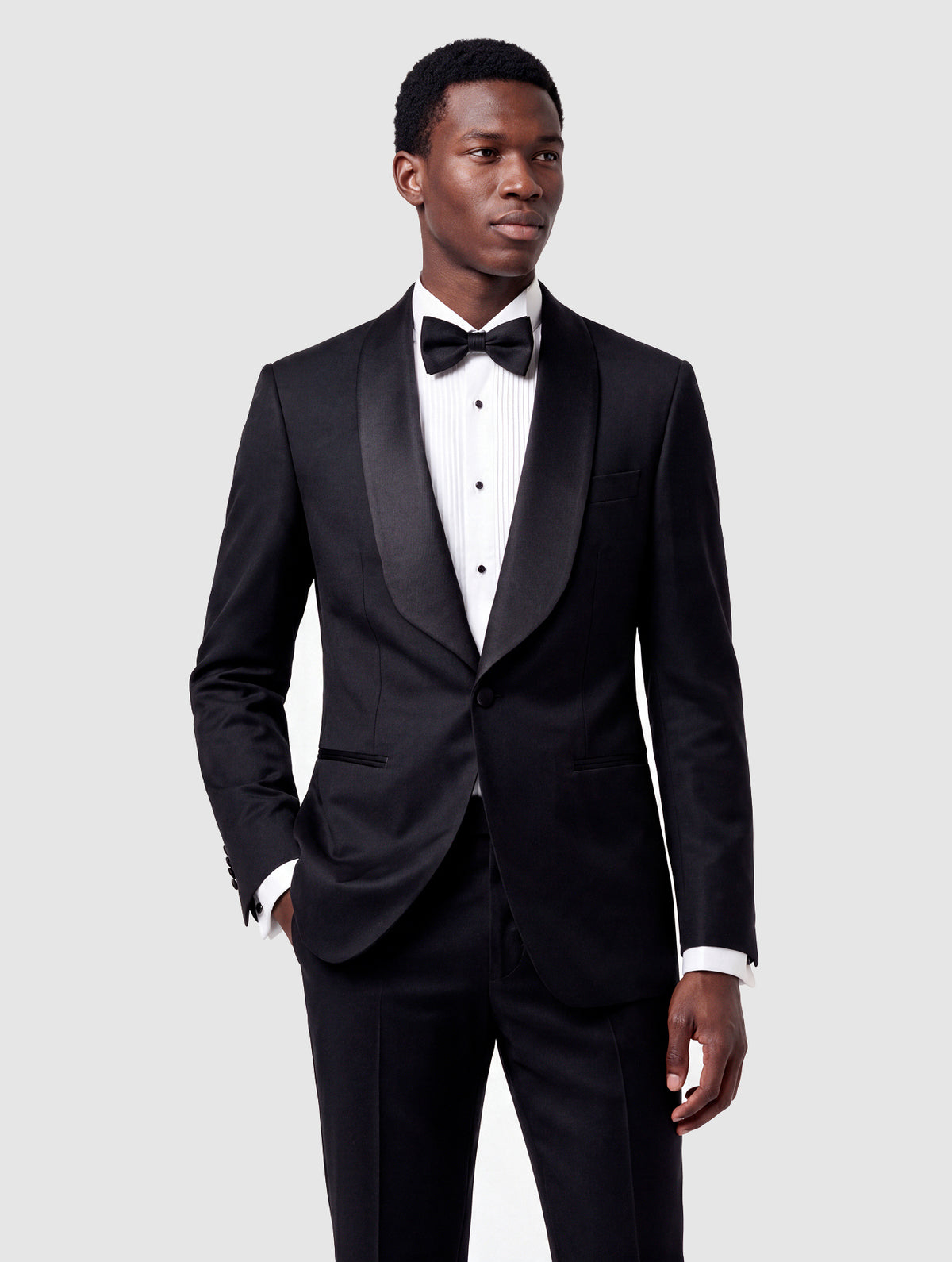 Luxury Shawl Lapel Wool Cashmere Tuxedo