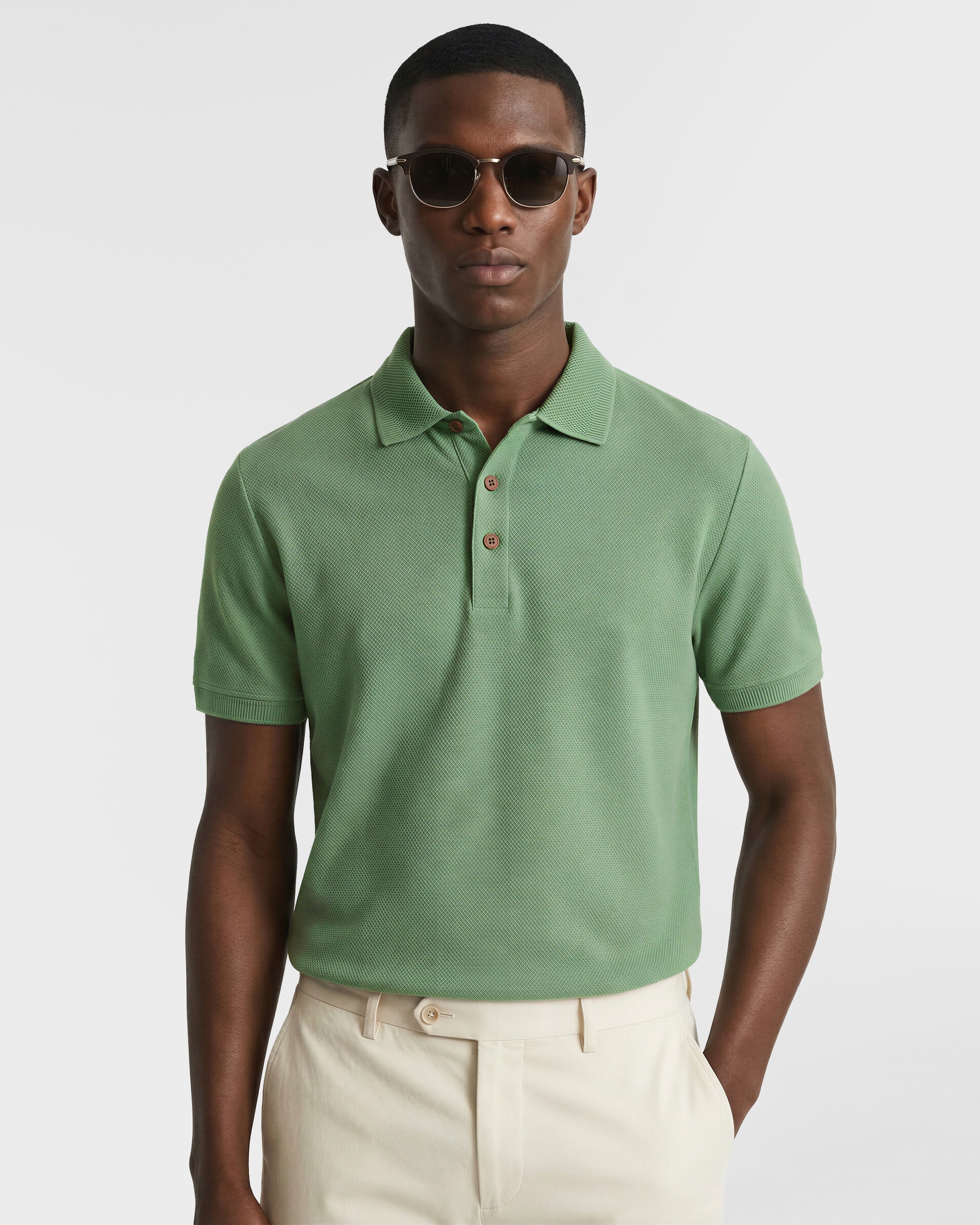 Cotton Piqué Polo