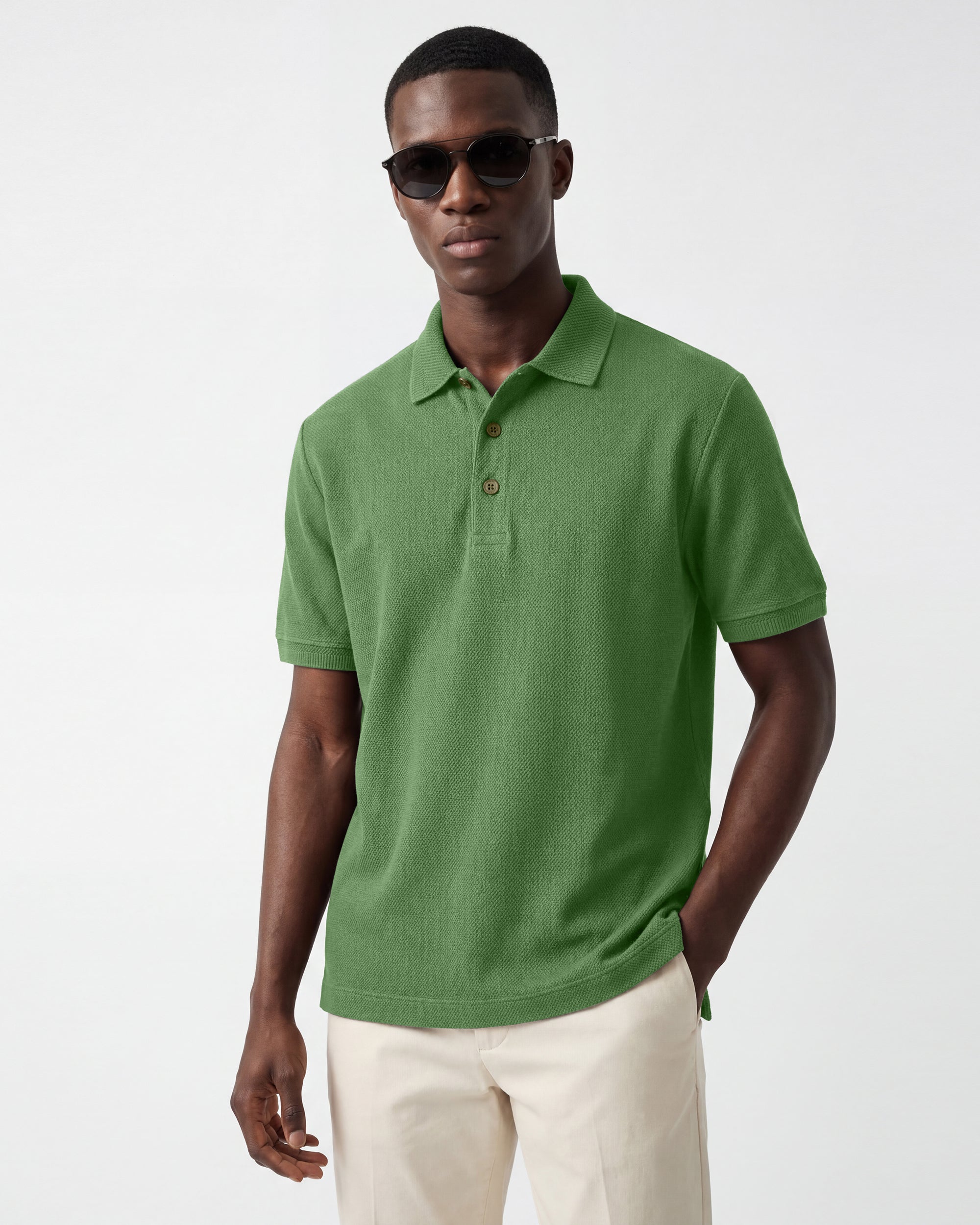Cotton Piqué Polo